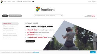 
                            2. Frontiers | Peer Reviewed Articles - Open Access Journals