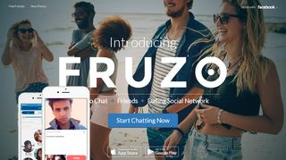 
                            5. Fruzo - Social Network for Dating, Friends & Online Chat