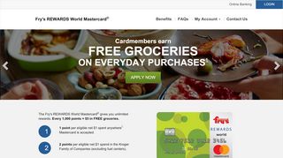 
                            8. Fry's REWARDS World Mastercard® | Home 1-2-3 REWARDS ...