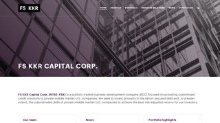 
                            7. FS KKR CAPITAL CORP.