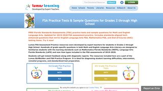 
                            6. FSA Practice Tests and Sample Questions | Lumos Learning