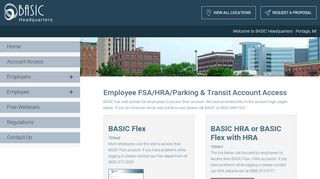 
                            3. FSA/HRA Account Access - BASIC Headquarters