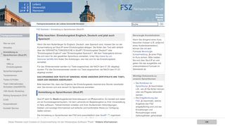 
                            7. FSZ - Language course registration (Stud.IP) - uni-hannover.de