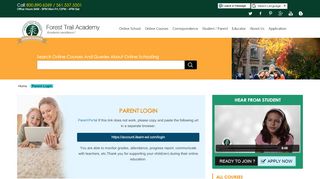 
                            2. FTA Parent Login for K-12 School, Parent Portal Online School