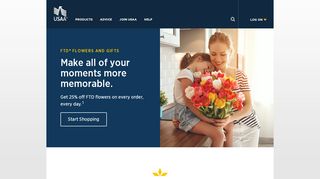 
                            5. FTD Flowers for Delivery with Discounts | USAA