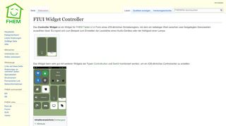 
                            4. FTUI Widget Controller - FHEM Wiki