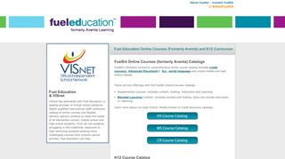 
                            2. Fuel Education Online Courses (Formerly Aventa) …