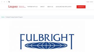 
                            3. Fulbright Foreign Student Program – Laspau