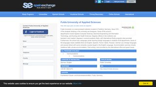 
                            7. Fulda University of Applied Sciences - School Profile