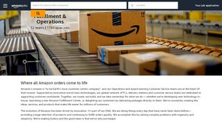 
                            3. Fulfillment & Operations | Amazon.jobs