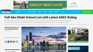 
                            7. Full Abu Dhabi School List with Latest ADEC Rating