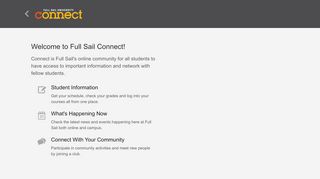 
                            3. Full Sail University | Full Sail Connect