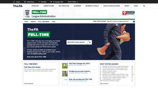 
                            7. FULL-TIME Home Page - The Football Association