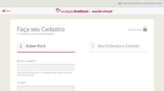 
                            3. Fundação Bradesco - Escola Virtual