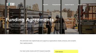 
                            4. Funding Agreements | NYCEDC