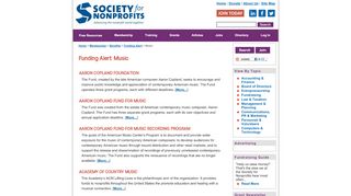 
                            9. Funding Alert: Music | Society for Nonprofits