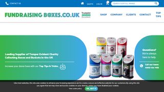 
                            9. fundraising boxes - Charity Collection Boxes UK