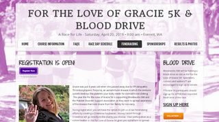 
                            8. FUNDRAISING | For The Love of Gracie 5K • April 20, 2019 ...