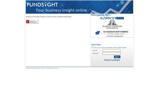 
                            2. Fundsight login