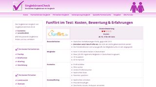 
                            3. FunFlirt im Test (2019) | Kosten, Bewertung & Erfahrungen