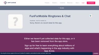 
                            3. FunForMobile Ringtones & Chat App Ranking and Store Data ...