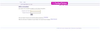 
                            4. Funkpiloten Kundenportal - Login
