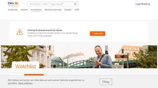 
                            1. Funktionsweise der ING-DiBa Watchlist