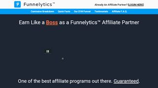 
                            8. Funnelytics Affiliate Partner Sign-up!