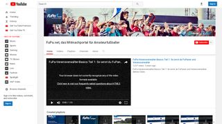 
                            4. FuPa.net, das Mitmachportal für Amateurfußballer - YouTube