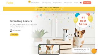 
                            3. Furbo Dog Camera | #1 Interactive Pet Camera with Treat ...