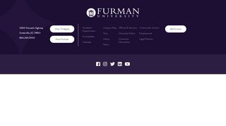 
                            1. Furman University