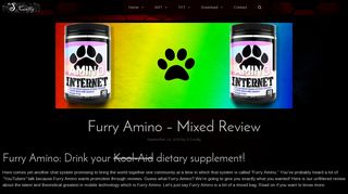 
                            3. Furry Amino – Mixed Review - S-Config