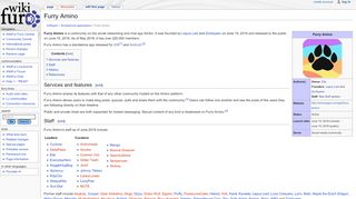 
                            6. Furry Amino - WikiFur, the furry encyclopedia
