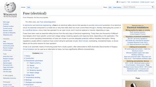 
                            3. Fuse (electrical) - Wikipedia