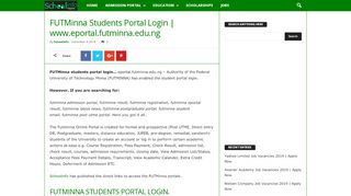 
                            8. FUTMinna Students Portal Login | www.eportal.futminna.edu.ng ...
