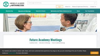 
                            5. Future Academy Meetings - American Academy of Optometry