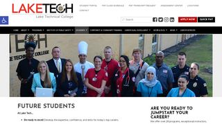 
                            7. Future Students Lake Technical College | At Lake Tech... Be ready to ...