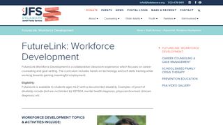 
                            3. FutureLink: Workforce Development - Jewish Family Services of ...