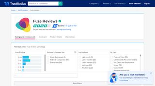
                            10. Fuze Reviews & Ratings | TrustRadius