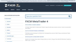 
                            5. FXCM MetaTrader 4 - FXCM Support