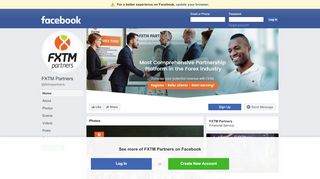 
                            6. FXTM Partners - Home | Facebook
