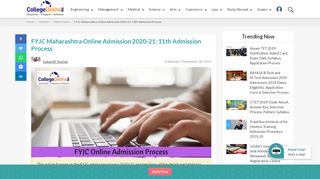 
                            6. FYJC Maharashtra Online Admission 2019-20: 11th Admission ...