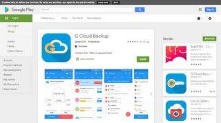 
                            5. G Cloud Backup - Apps on Google Play