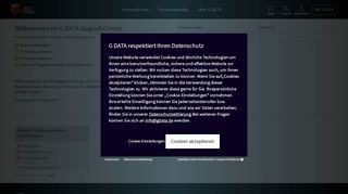 
                            5. G DATA UpgradeCenter | G DATA
