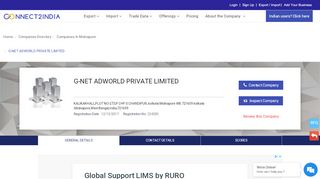 
                            6. G-NET ADWORLD PRIVATE LIMITED - Company, registration details ...
