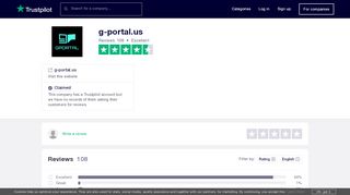 
                            5. g-portal.us - Trustpilot
