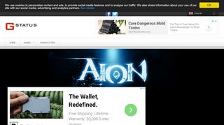 
                            5. G-STATUS | AION Server Status