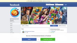 
                            3. G5 Entertainment Games - Facebook