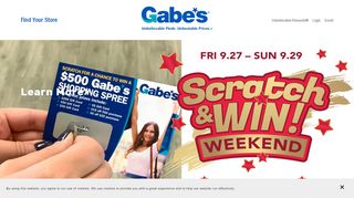 
                            5. Gabe’s: Unbelievable Finds. Unbeatable Prices.