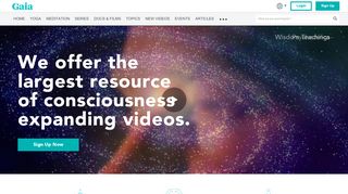 
                            1. Gaia - Conscious Media, Streaming Yoga Videos & More